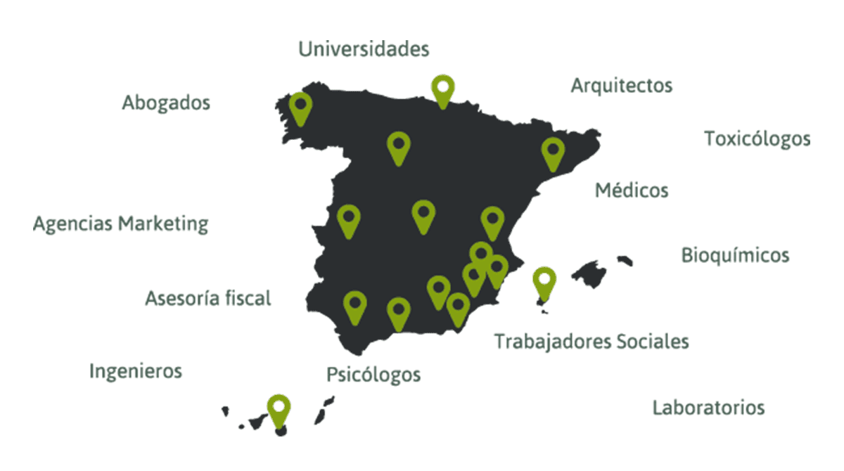 Mapa colaboradores
